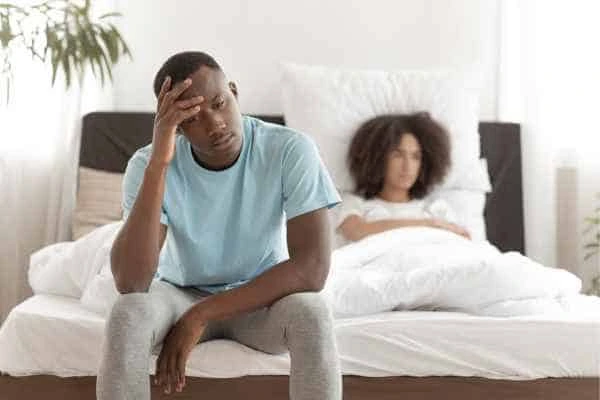Man upset about ED symptoms Ilkeston