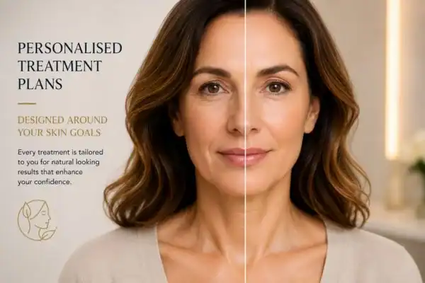 Before and after results of Collagen Lift Therapy Ilkeston